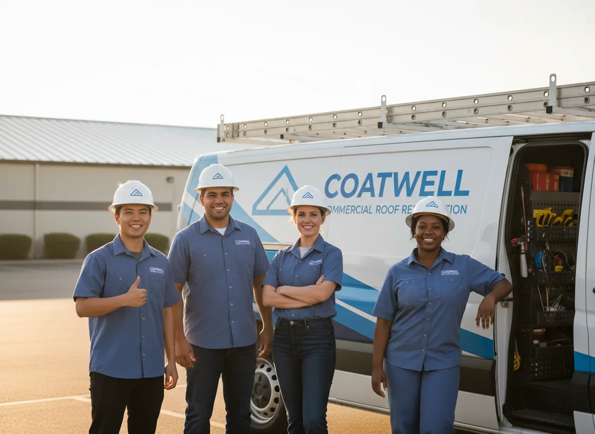 Commercial roof coating company in Warne, NC